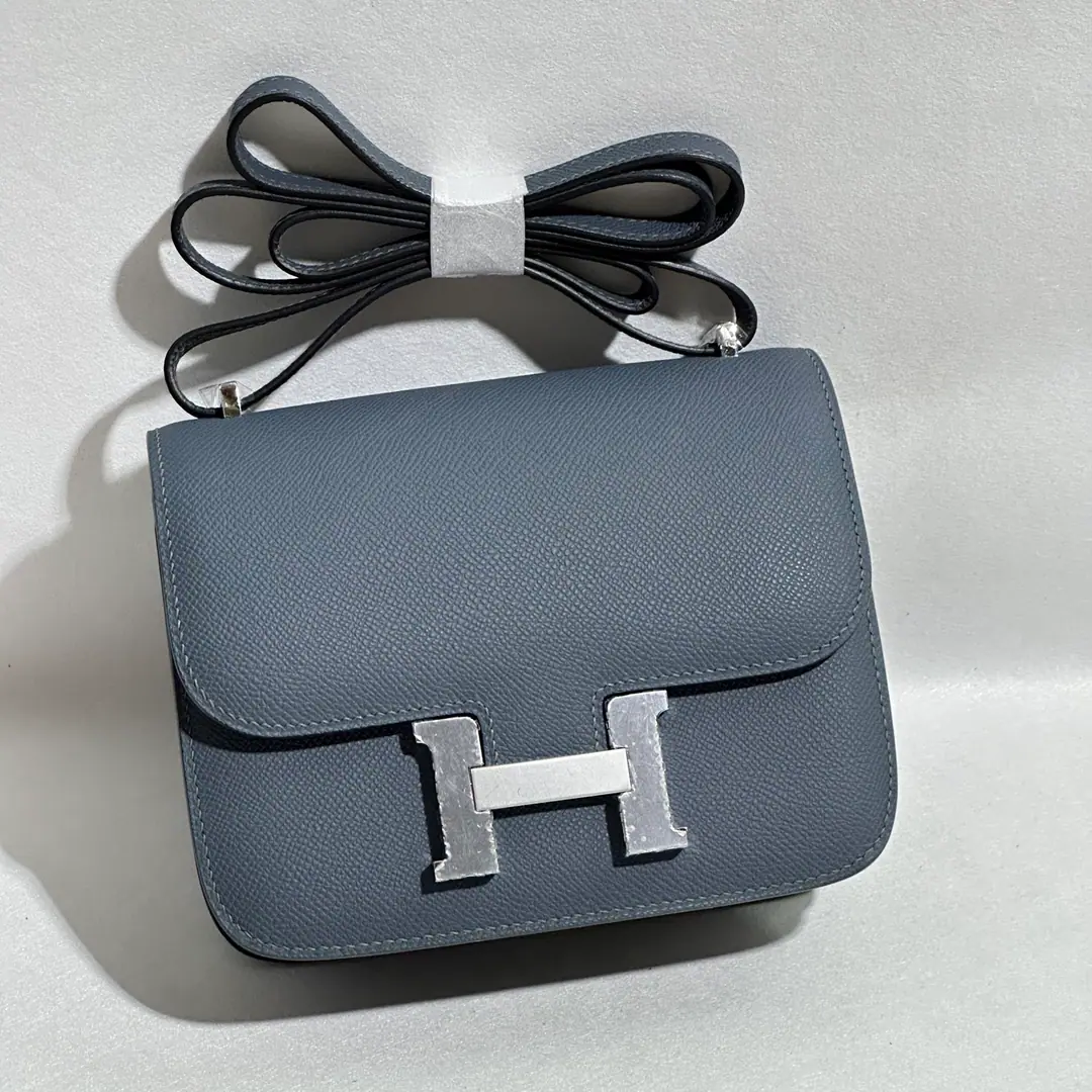 Constance 19#Manauland. Silver button. FranceHaasOriginal plantEpsomPee.🐂 The inside sheep.🐑Hand-sew waxes are all hand-made.🪡 All steel hardware. Current