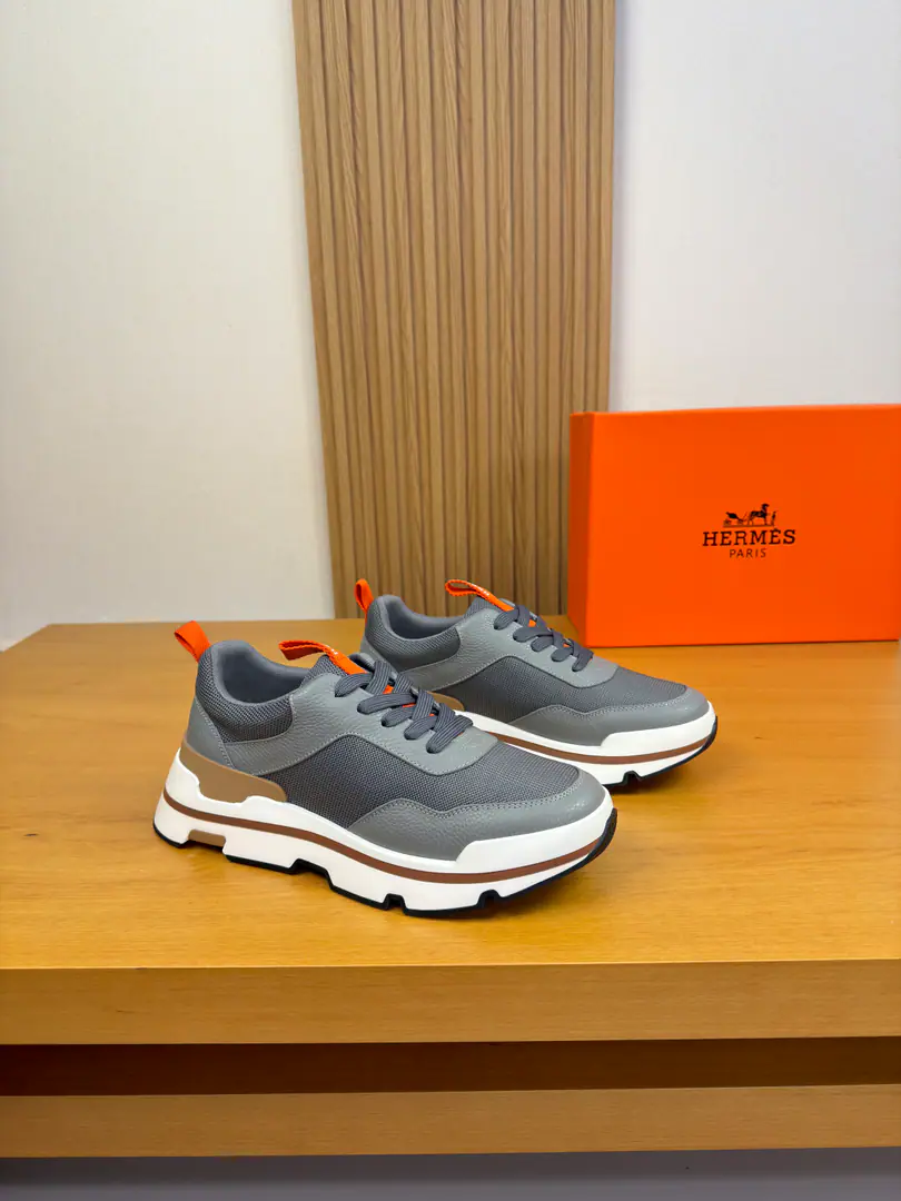 【 HERMES】I'm in love with you, Max. High-end quality Original List·Leisure sports shoes Shoe.: 🔝Skin of a stale calf., The brand of high-sight sails., Shoe tongue..Back up..BrandlogoWeaving Uchi.: Water-tied cow skin. Otsumi!: It's so light.TPUBubbles·Rubber. Double-coloured base Super-high-quality control.·- I'm doing a little work.: Highlight(High-end·- How expensive.·Slot) Size: 39-44（38, 45, Make a reservation.)·H0118