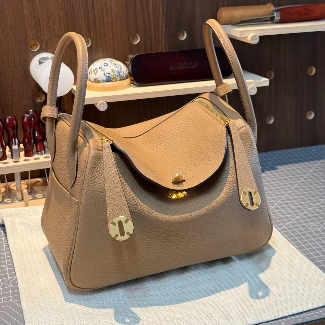 Lindy.26cm Milk tea., Imports of former plants from FrancetcBullskins., Gold button., Advanced full manual custom‼️