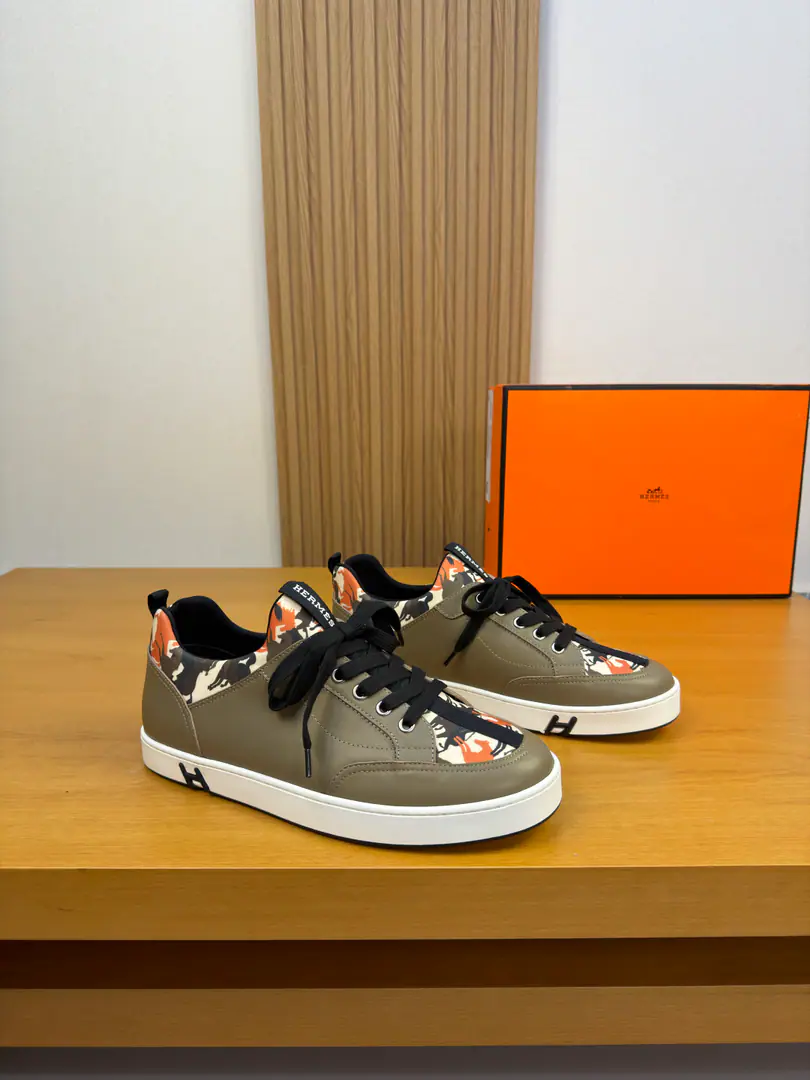 【 HERMES】I'm in love with you, Max. High-end quality Original List·Leisure sports shoes Shoe.: 🔝Napa Skin., Branded tom-toms., Shoe tongue..BrandlogoWeaving Uchi.: Water-tied cow skin. Otsumi!: Ultra Light OriginalTPR.Rubber·Double-coloured base Super-high-quality control.·- I'm doing a little work.: Highlight(High-end·- How expensive.·Slot) Size: 38-44（45, Make a reservation.)·H0116