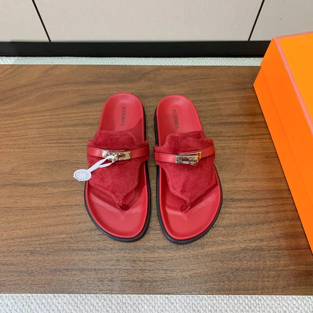 【Herm*s】Couples' Trails. The upper foot is so comfortable.！It's thick and cute.！Shoe-faced cow skin., Goki!. Shade it.TPUSlipboard Base（Part Colour Men Customise） Codes: Women35-41（40, 41Custom） Men40-46（45, 46Custom） Batch: （Men➕10）