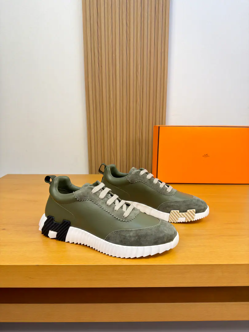 【 HERMES】I'm in love with you, Max. High-end quality Original List·Leisure sports shoes Shoe.: Original🔝Napa Skin., The anti-feathers., Shoe tongue..Air pressure brandlogo, Back up..Brandweaves Uchi.: Water-tied cow skin. Otsumi!: It's so light.TPUBubbles·Rubber: Combination of double-coloured large bottom Super-high-quality control.·- I'm doing a little work.: Highlight(High-end·- How expensive.·Slot) Size: 39-45（38, 46, 47, Make a reservation.)·H0155