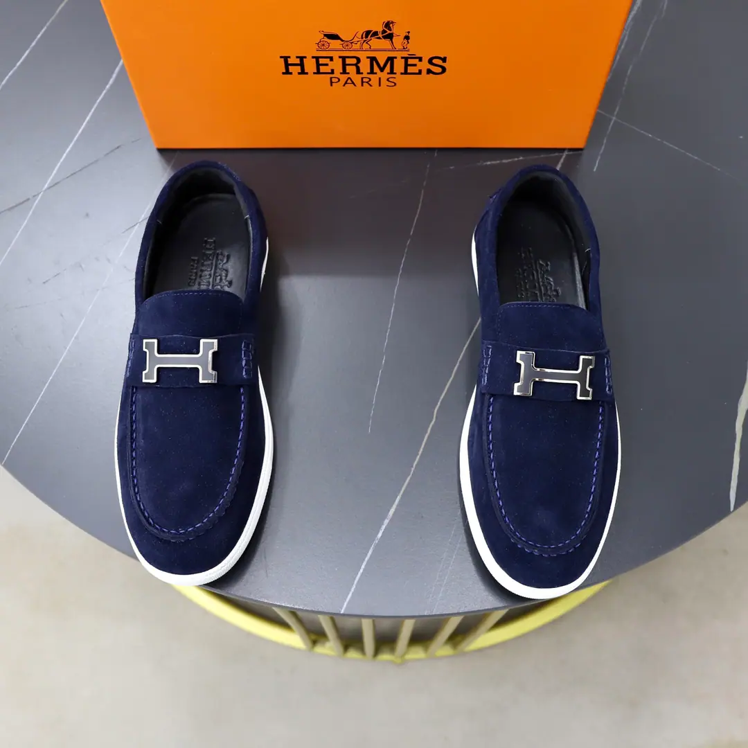 Get out of the factory. I'm in love with you, Max.Hermès ⚠️High-end man driving., One foot stomping series ⚠️38-44（45Make a reservation.） ⚠️Skins.！Soft and thick.！It's made in sheep's skin.！Rubber plate-based smooth-for-the-mill grinding！Stereopacking process！Fashion Classic！Handicrafts！It's a single high quality.！Compare as you wish！