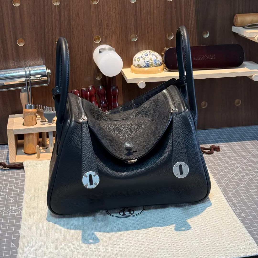 Lindy. 26cm Touch Black Imports of former plants from FrancetcBullskins., Silver button., Advanced full manual custom‼️