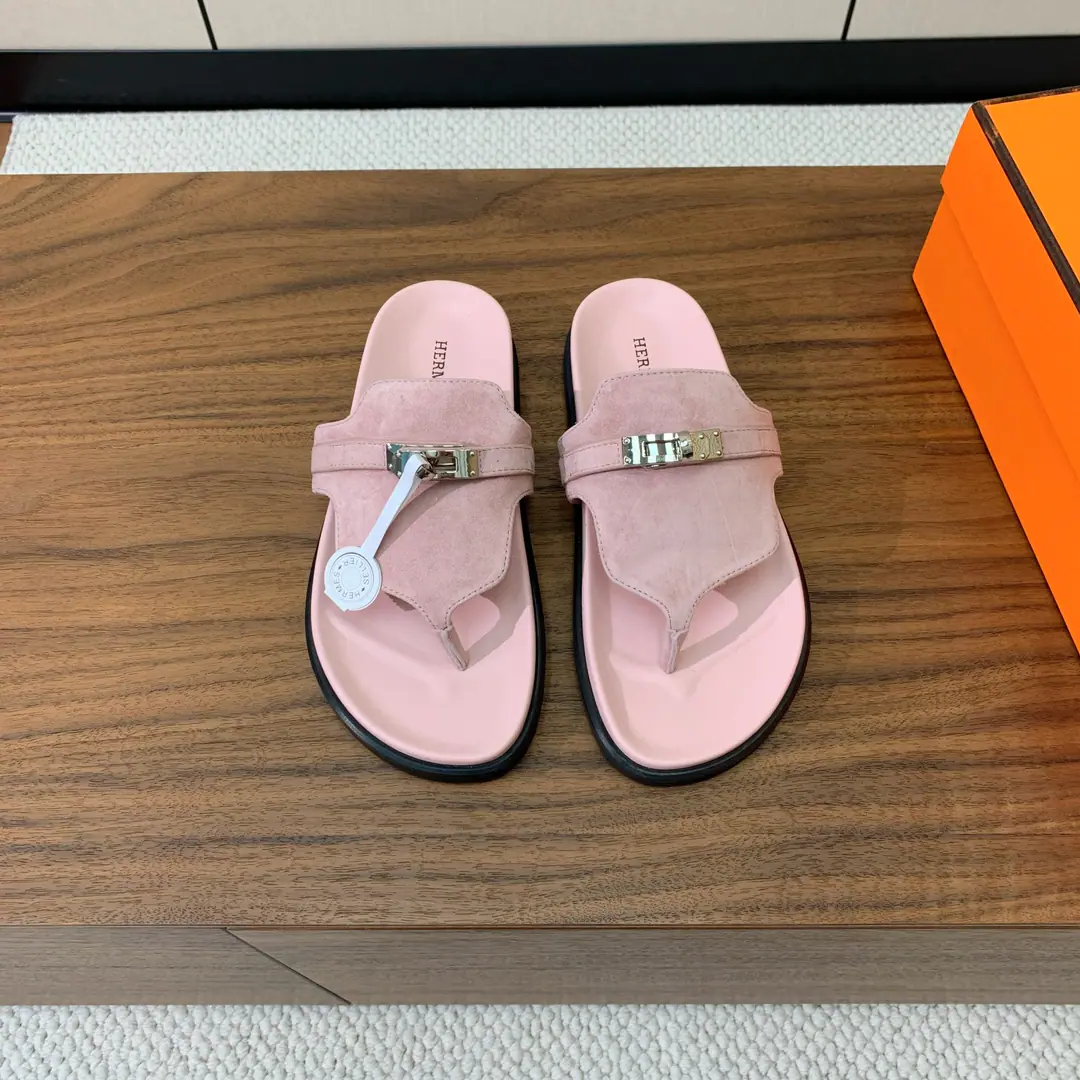 【Herm*s】Couples' Trails. The upper foot is so comfortable.！It's thick and cute.！Shoe-faced cow skin., Goki!. Shade it.TPUSlipboard Base（Part Colour Men Customise） Codes: Women35-41（40, 41Custom） Men40-46（45, 46Custom） Batch: （Men➕10）