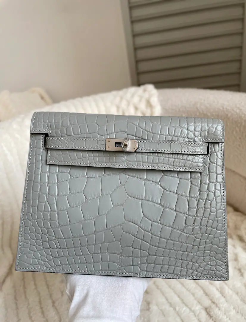 Importing alligator bellies.Kelly DanseDance bag size. 22X17X7💕