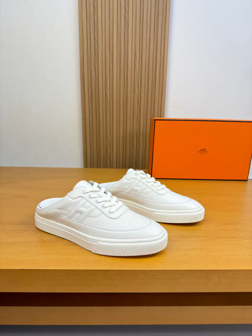 【 HERMES】I'm in love with you, Max. High-end quality Original List·Half-rollers for leisure sport Shoe.: Original🔝Napa Skin., Shoes..The brand of the car.‘H’Totem. Uchi.: Water-tied cow skin. Otsumi!: Ultra Light OriginalTPR.Rubber·Double-coloured base Super-high-quality control.·- I'm doing a little work.: Highlight(High-end·- How expensive.·Slot) Size: 39-44（38, 45, 46, Make a reservation.)·H0199