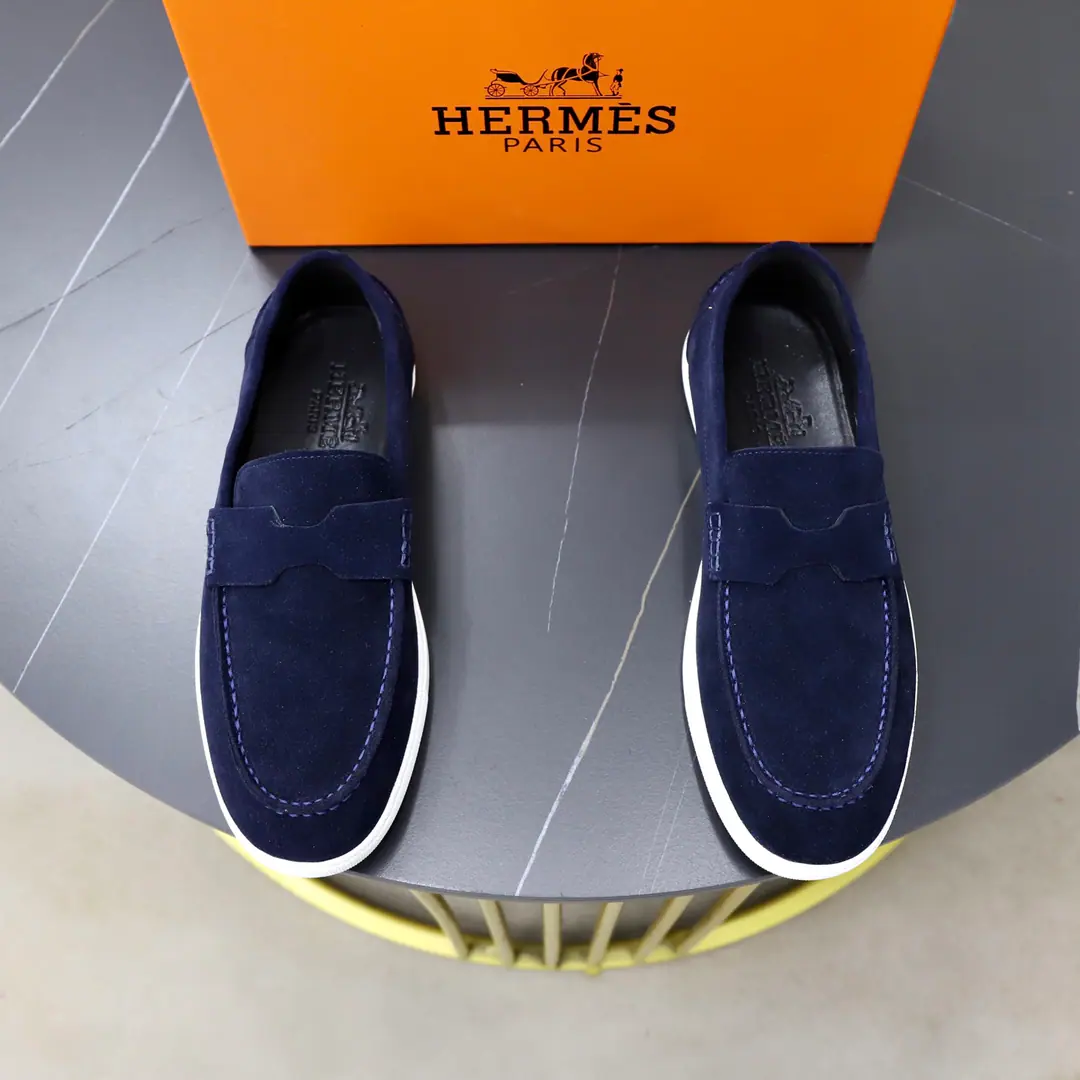 Get out of the factory. I'm in love with you, Max.Hermès ⚠️High-end man driving., One foot stomping series ⚠️38-44（45Make a reservation.） ⚠️Skins.！Soft and thick.！It's made in sheep's skin.！Rubber plate-based smooth-for-the-mill grinding！Stereopacking process！Fashion Classic！Handicrafts！It's a single high quality.！Compare as you wish！