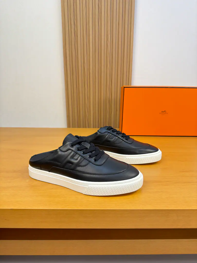 【 HERMES】I'm in love with you, Max. High-end quality Original List·Half-rollers for leisure sport Shoe.: Original🔝Napa Skin., Shoes..The brand of the car.‘H’Totem. Uchi.: Water-tied cow skin. Otsumi!: Ultra Light OriginalTPR.Rubber·Double-coloured base Super-high-quality control.·- I'm doing a little work.: Highlight(High-end·- How expensive.·Slot) Size: 39-44（38, 45, 46, Make a reservation.)·H0199