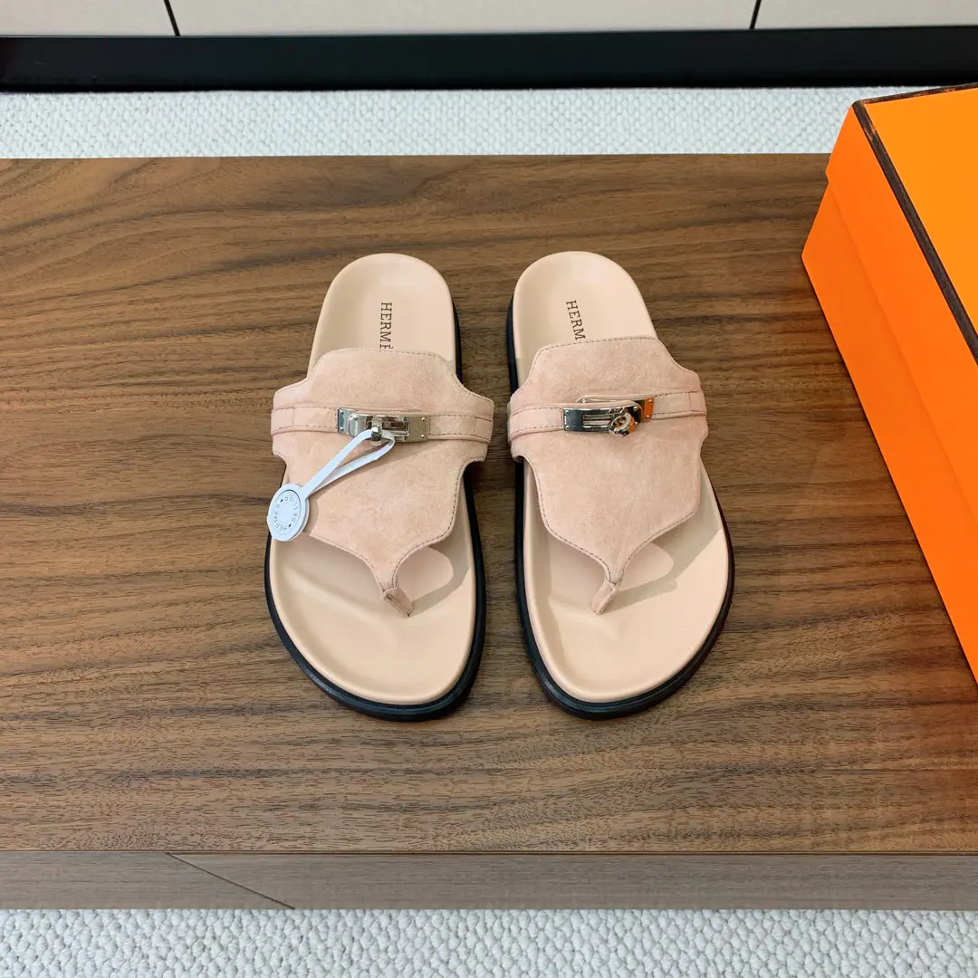 【Herm*s】Couples' Trails. The upper foot is so comfortable.！It's thick and cute.！Shoe-faced cow skin., Goki!. Shade it.TPUSlipboard Base（Part Colour Men Customise） Codes: Women35-41（40, 41Custom） Men40-46（45, 46Custom） Batch: （Men➕10）