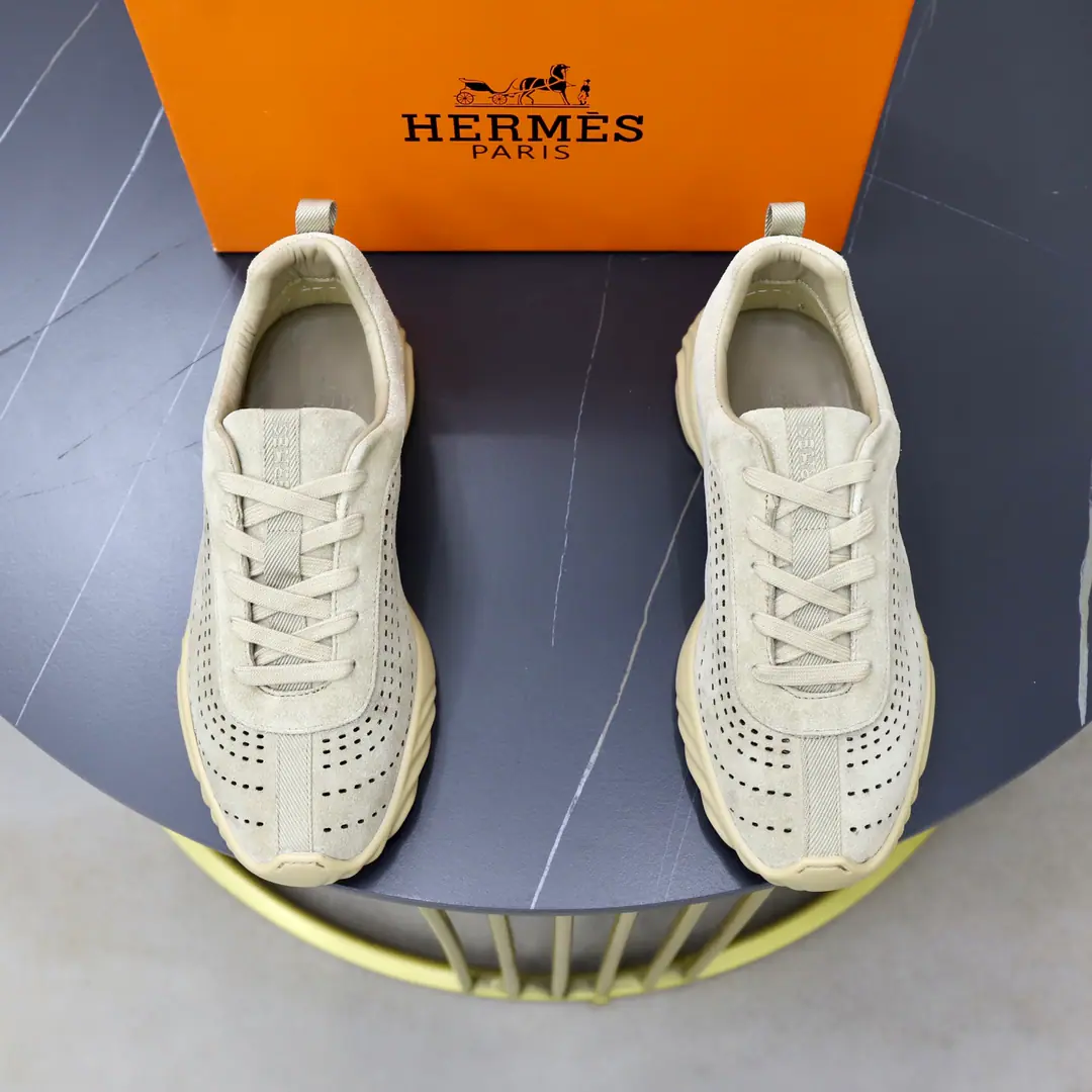 Get out of the factory. 【 HERMES】I love horses and leisure sneakers. Shoe.: 🔝Napa Skin., Pure manual perforation, Shoe tongue..Back up..BrandlogoWeaving Uchi.: Watered sheep. Otsumi!: It's so light.TPUForm Super-high-quality control.·- I'm doing a little work.: Highlight(High-end·- How expensive.·Slot) Size: 38-44（45, 46, Make a reservation.)·