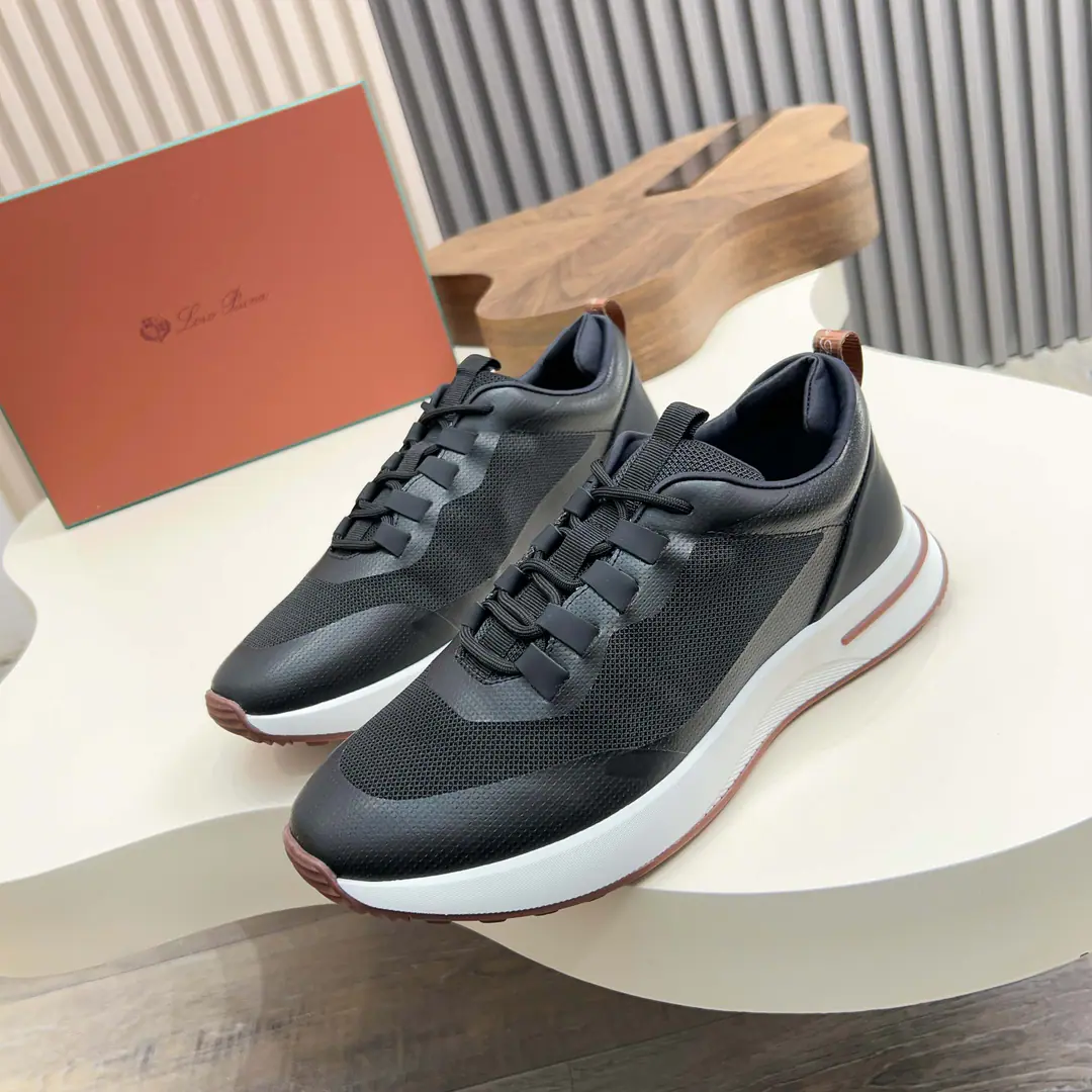 💋💍LP It's a new home. Loro Pian* Noyun.*- Hey, Jaya. Week End Walk Men's net-faced cattle swipes of leisure sneakers. Official sales price RMB, This sneakers is used. Storm System® Waterproof windproof. Wind Microfibre material made. The unique design of the central belt and the details of the fuzzy tan makes it a mess.. Signals of the veil and light cushions make it more comfortable., Light rubber soles and skating details enhance ground grab and stability, The high-capacity design detail has enhanced the sports style of the shoes.. Kummel The skin of the rubber shoes is made of light materials.: This configuration ensures proper weight distribution in walking., Increase in shock and resilience A little heat-a-plated decoration behind the shoes and the shoes. Make the weights more even, Take off the load between the steps. The leather eye is fixed straight on the sole of the shoe., To ensure stability Back with a cushion., To improve your comfort., The cabinet is full packaging and sale. Multi-Currently Optional！ Standard cabinet number: 39～44# （38.45.46.47🉑I'll make sure I don't change it.） Batch
