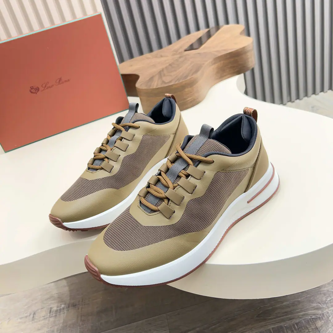 💋💍LP It's a new home. Loro Pian* Noyun.*- Hey, Jaya. Week End Walk Men's net-faced cattle swipes of leisure sneakers. Official sales price RMB, This sneakers is used. Storm System® Waterproof windproof. Wind Microfibre material made. The unique design of the central belt and the details of the fuzzy tan makes it a mess.. Signals of the veil and light cushions make it more comfortable., Light rubber soles and skating details enhance ground grab and stability, The high-capacity design detail has enhanced the sports style of the shoes.. Kummel The skin of the rubber shoes is made of light materials.: This configuration ensures proper weight distribution in walking., Increase in shock and resilience A little heat-a-plated decoration behind the shoes and the shoes. Make the weights more even, Take off the load between the steps. The leather eye is fixed straight on the sole of the shoe., To ensure stability Back with a cushion., To improve your comfort., The cabinet is full packaging and sale. Multi-Currently Optional！ Standard cabinet number: 39～44# （38.45.46.47🉑I'll make sure I don't change it.） Batch