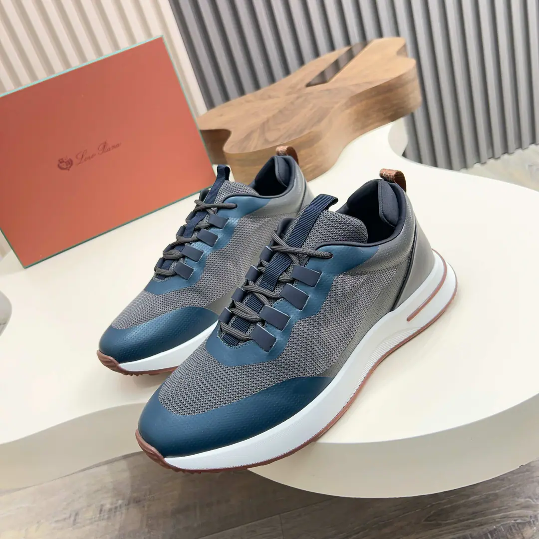 💋💍LP It's a new home. Loro Pian* Noyun.*- Hey, Jaya. Week End Walk Men's net-faced cattle swipes of leisure sneakers. Official sales price RMB, This sneakers is used. Storm System® Waterproof windproof. Wind Microfibre material made. The unique design of the central belt and the details of the fuzzy tan makes it a mess.. Signals of the veil and light cushions make it more comfortable., Light rubber soles and skating details enhance ground grab and stability, The high-capacity design detail has enhanced the sports style of the shoes.. Kummel The skin of the rubber shoes is made of light materials.: This configuration ensures proper weight distribution in walking., Increase in shock and resilience A little heat-a-plated decoration behind the shoes and the shoes. Make the weights more even, Take off the load between the steps. The leather eye is fixed straight on the sole of the shoe., To ensure stability Back with a cushion., To improve your comfort., The cabinet is full packaging and sale. Multi-Currently Optional！ Standard cabinet number: 39～44# （38.45.46.47🉑I'll make sure I don't change it.） Batch