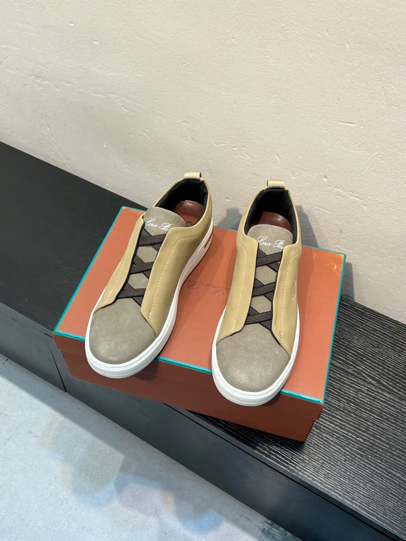 Loropiana Noyukia. LPMen's shoes., The original plant's skin is a sling. It's really nice., Lazy., Relax., Behave, Comfortable. And the color is a lot of choice., It's nice to have clothes on., size. 39-44 【38, 45Custom】