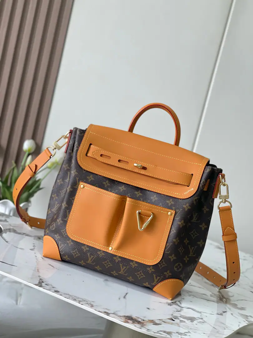 Top First List Enhancement+Half steel hardware., M25989 ParagraphSteamer 30The bag came fromPharrel WilliamsThe hand., ByMonogramThe canvas shapes the design.. The front two-bags show the style of the suit., The straps and caps can be removed so that they can be slashed., ♪ Shoulder ♪, Handheld or shoulder. Dimensions: 33 × 32 × 14 cm