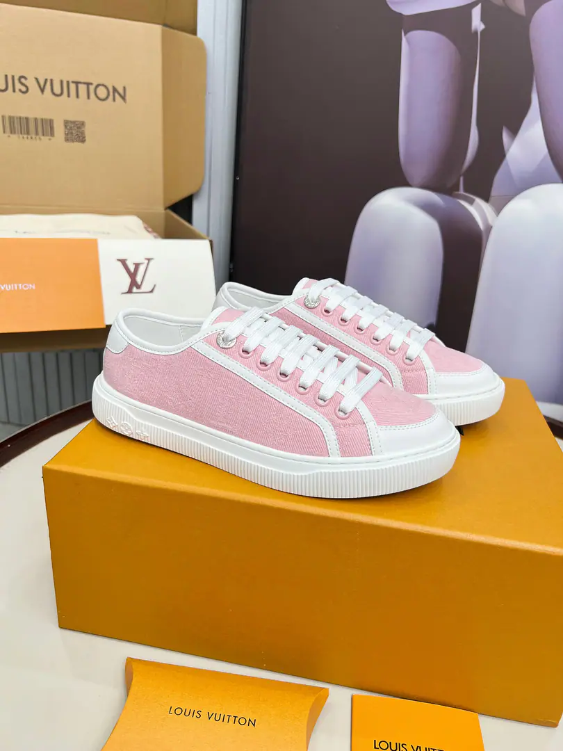 🌈LV | Louis Vuitton. 2025𝐬𝐬 🧡💚2025Spring and summer. Top Version‼️Original unamended The owner of the counter is making a new payment. Shoe. New hardware.🆕 ❥Requisition level！It's a great sense of excellence.！A huge amount of money from domestic and international bloggers., Old and fashionable. The upper toe blew up.！The boss's push.★ ━━━━━ ЅᏇєєt ━━━━━ ▪️Shoe.: Original-made cow-coloured fabric ▪️Uchi.: In sheep.➕Import canvas ▪️Otsumi!: tpuHigh-end Big Bottom ▪️Shoes.: 35-41 👉