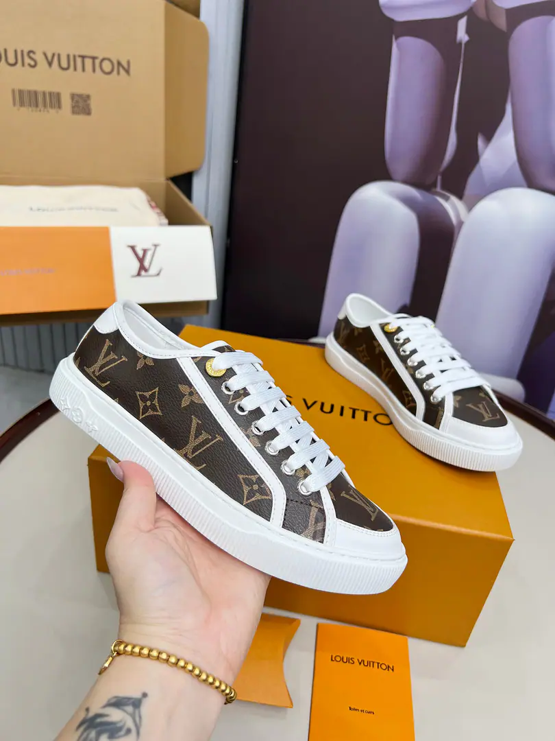 🌈LV | Louis Vuitton. 2025𝐬𝐬 🧡💚2025Spring and summer. Top Version‼️Original unamended The owner of the counter is making a new payment. Shoe. New hardware.🆕 ❥Requisition level！It's a great sense of excellence.！A huge amount of money from domestic and international bloggers., Old and fashionable. The upper toe blew up.！The boss's push.★ ━━━━━ ЅᏇєєt ━━━━━ ▪️Shoe.: Original-made cow-coloured fabric ▪️Uchi.: In sheep.➕Import canvas ▪️Otsumi!: tpuHigh-end Big Bottom ▪️Shoes.: 35-41 👉