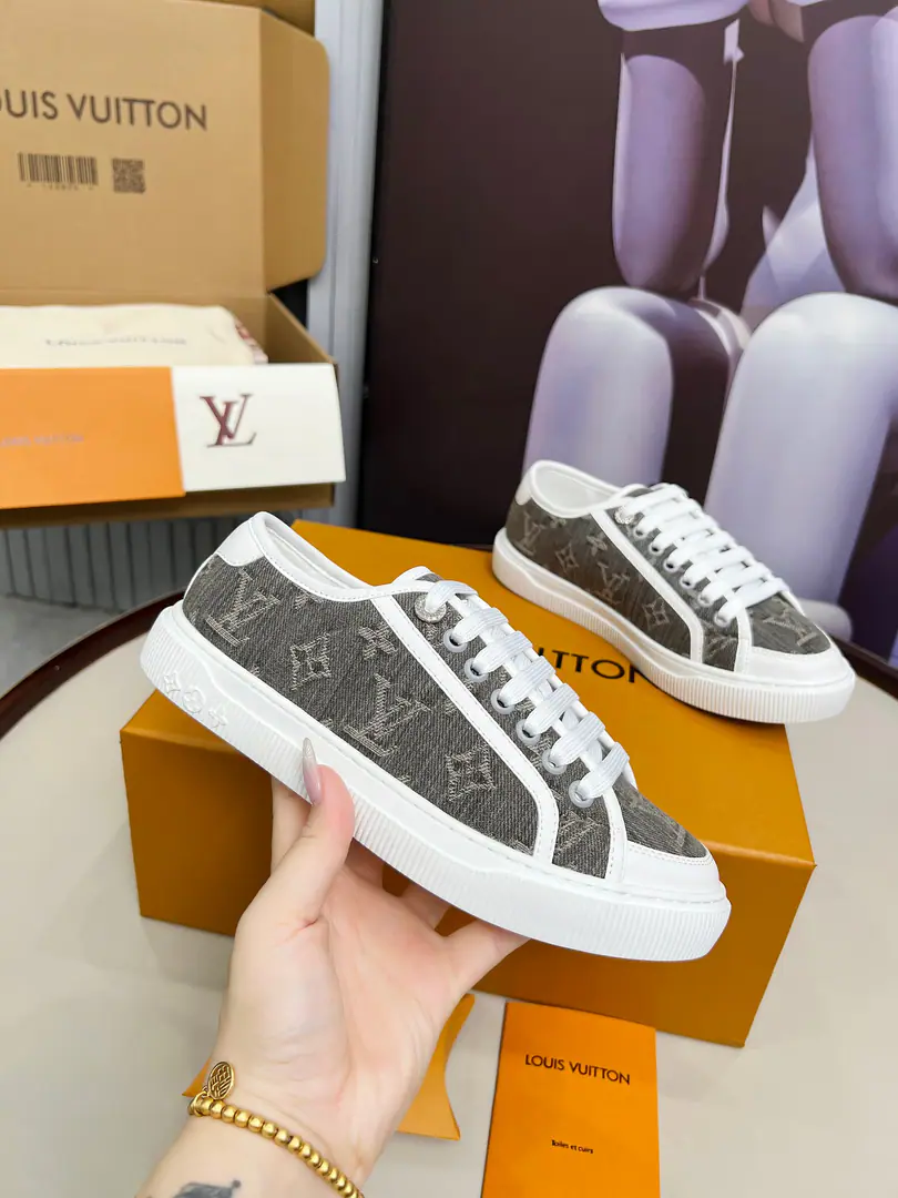 🌈LV | Louis Vuitton. 2025𝐬𝐬 🧡💚2025Spring and summer. Top Version‼️Original unamended The owner of the counter is making a new payment. Shoe. New hardware.🆕 ❥Requisition level！It's a great sense of excellence.！A huge amount of money from domestic and international bloggers., Old and fashionable. The upper toe blew up.！The boss's push.★ ━━━━━ ЅᏇєєt ━━━━━ ▪️Shoe.: Original-made cow-coloured fabric ▪️Uchi.: In sheep.➕Import canvas ▪️Otsumi!: tpuHigh-end Big Bottom ▪️Shoes.: 35-41 👉