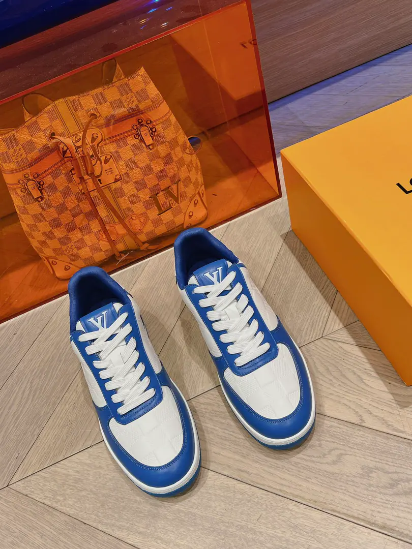 🐼 Men LV Autumn and winter money. Checkboard Bar LargelogoStamps Skins of colored cattle. High-end Men Series Appendible packaging39-44(45I'll make sure I don't change it.)