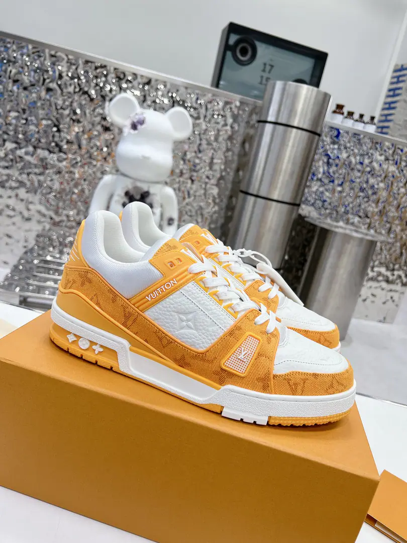 LVTop Version 2023New paragraph Repurchase QualityLV～Louis Vuitton.Lv TRAINERBest sneakers ever., Donkeys are pushing the new stuff., The network limits the use of binary basketball shoes.！The Ko gang is buying the original.1:1Precision Recompense, The details are invincible., Good faith., Import customized original cattle skin, Original consistent package approach, Details are 100% restored., Customize custom originals as one-formingTPUOtsumi!, Different from other homes., It's not gonna work without the original.！ Men and women35-40 39-45（46I'll make sure I don't change it.）