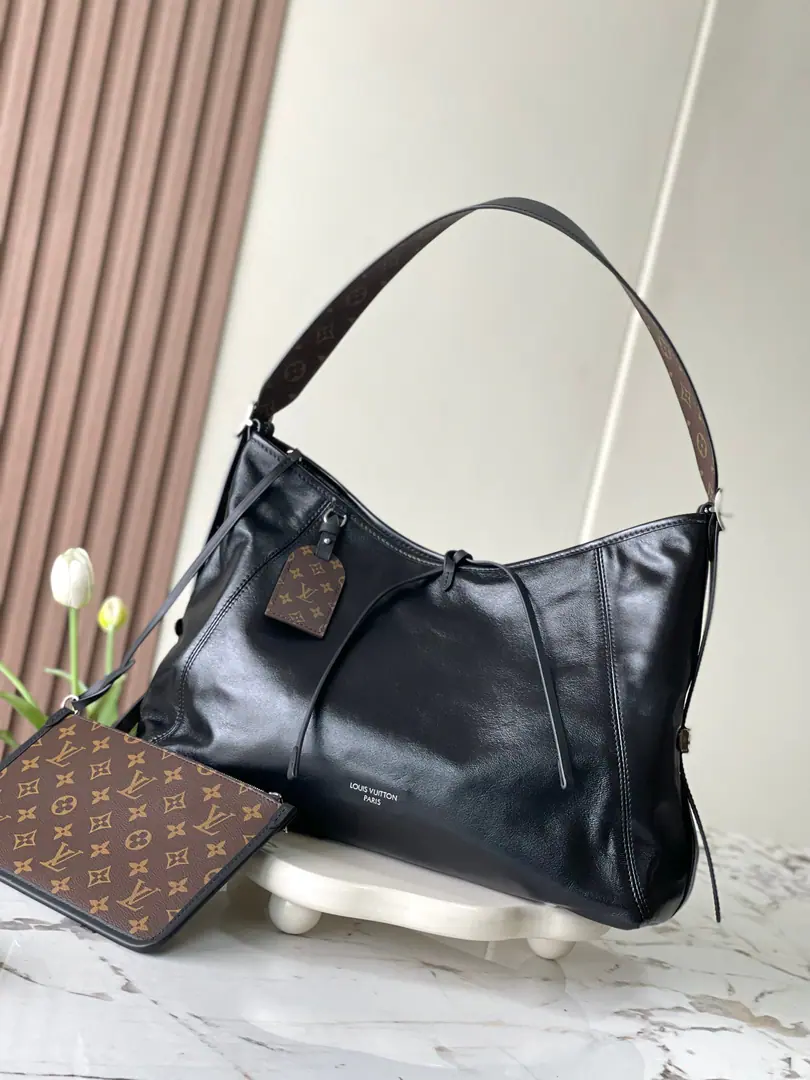 （Dynamic chip version）Head-steel., Original List Enhancement【It's so exclusive. M25143 】Paragraph CarryAll Dark The medium-size bag shapes the stylish stylish stylish stylish stylish shape., Yes. 2024 Spring and summer show styles are more visible.. The polishing metal and the fine touch of the microwrinkled texture are mirrored.. A full space can accommodate a variety of daily supplies, Accomplishment.. 39 x 30 x 15 centimetres(Length x High x Kuan)