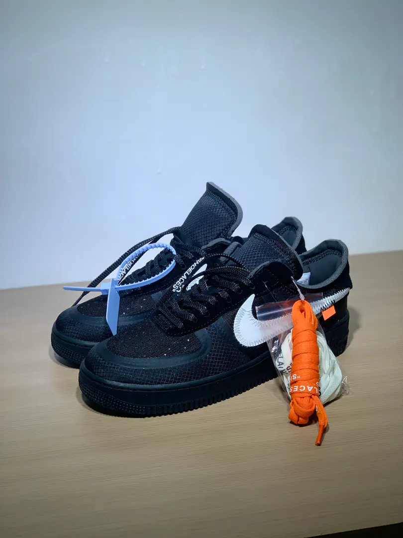 Minoru. OFF-WHITE x Nike Air Force1 LowBlack White2.0The serial money. Air Force One low-band skating leisure shoes. Men and women in black and white. The cargo.: AO4606 Size: 36-46/Half a yards.