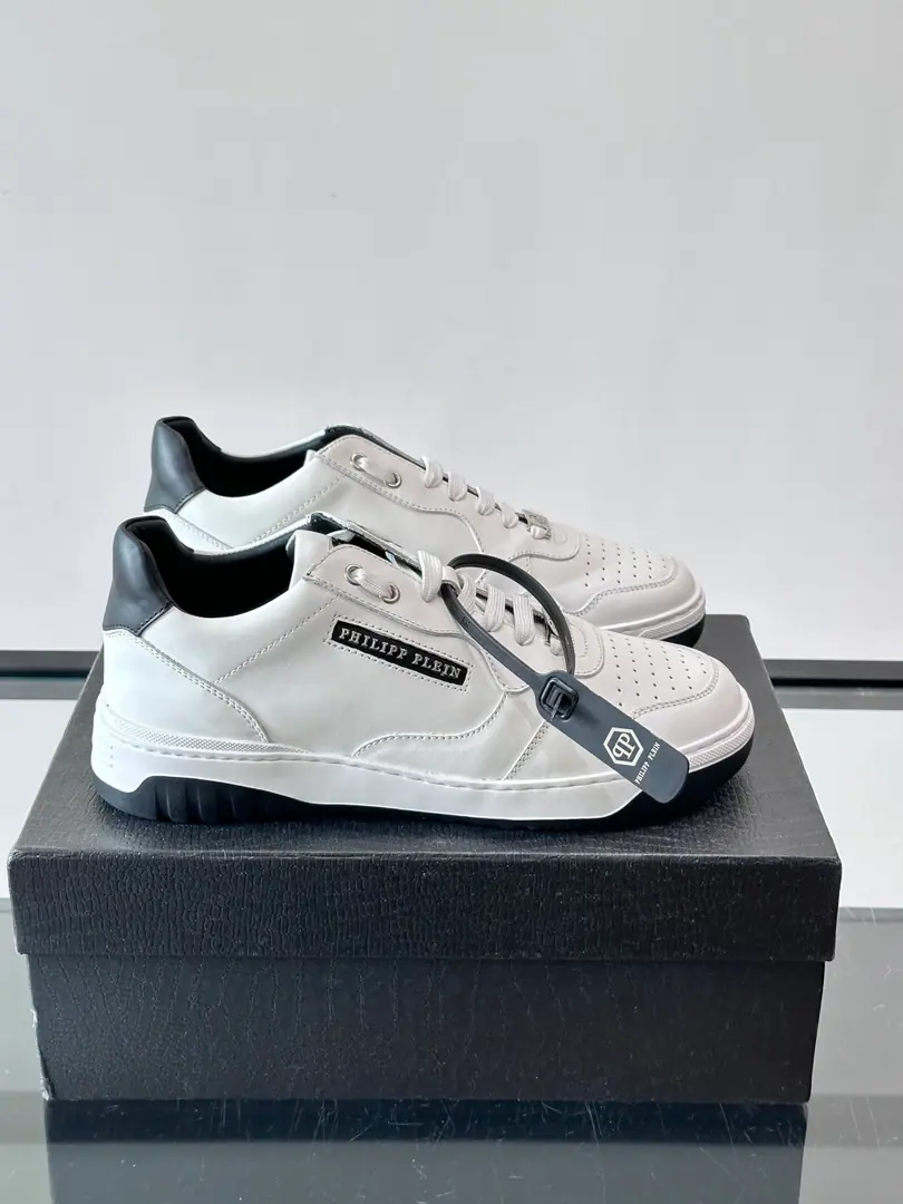 PHILIPP PLEIN-Philip.•Plain., German Tide Man low-banded shoes., Cow-skin design, Shoe-side-skin, cow-skin., - Brewer.. It's so nice.. It's so light., My feet are comfortable.！ size: 39-45（38.46Custom）