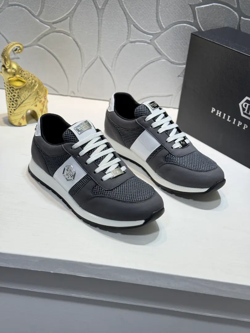 Get out of the factory.【Real value】🚀🚀PHILIPP PLEIN(Phillip Prynne.)High-end men's shoes. Official Network1:1. The shoes are skinned with cattle.➕In the sheep's skin., Original hardware accessories, New exclusive., It's a world-famous act., It's a better quality than the official one.1: 1Repeat[Colour]！You're a different person, building a fashion personality.！ You're a big boy.!Classic Size: 38-44（45Custom
