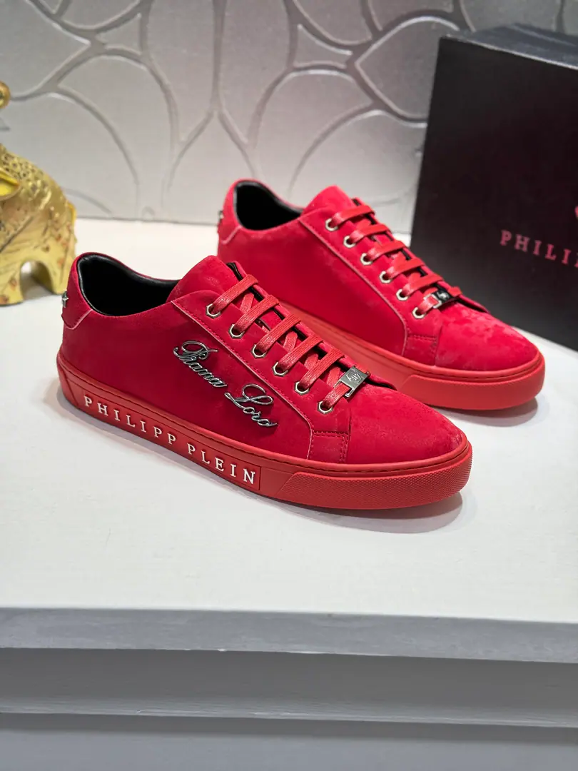 Get out of the factory.【Real value】🚀🚀PHILIPP PLEIN(Phillip Prynne.)High-end men's shoes. Official Network1:1. The shoes are skinned with cattle.➕In the sheep's skin., Original hardware accessories, New exclusive., It's a world-famous act., It's a better quality than the official one.1: 1Repeat[Colour]！You're a different person, building a fashion personality.！ You're a big boy.!Classic Size: 38-44（45Custom