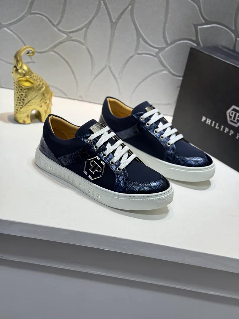 Get out of the factory.【Real value】🚀🚀PHILIPP PLEIN(Phillip Prynne.)High-end men's shoes. Official Network1:1. The shoes are skinned with cattle.➕In the sheep's skin., Original hardware accessories, New exclusive., It's a world-famous act., It's a better quality than the official one.1: 1Repeat[Colour]！You're a different person, building a fashion personality.！ You're a big boy.!Classic Size: 38-44（45Custom