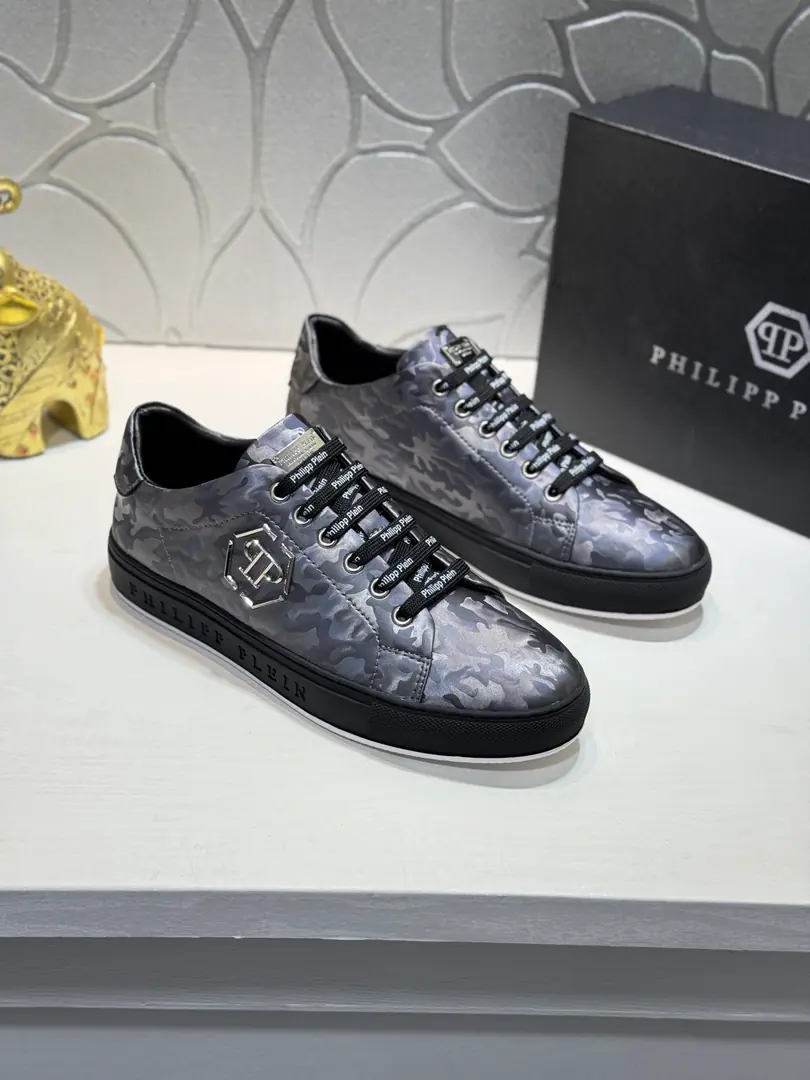 Get out of the factory.【Real value】🚀🚀PHILIPP PLEIN(Phillip Prynne.)High-end men's shoes. Official Network1:1. The shoes are skinned with cattle.➕In the sheep's skin., Original hardware accessories, New exclusive., It's a world-famous act., It's a better quality than the official one.1: 1Repeat[Colour]！You're a different person, building a fashion personality.！ You're a big boy.!Classic Size: 38-44（45Custom