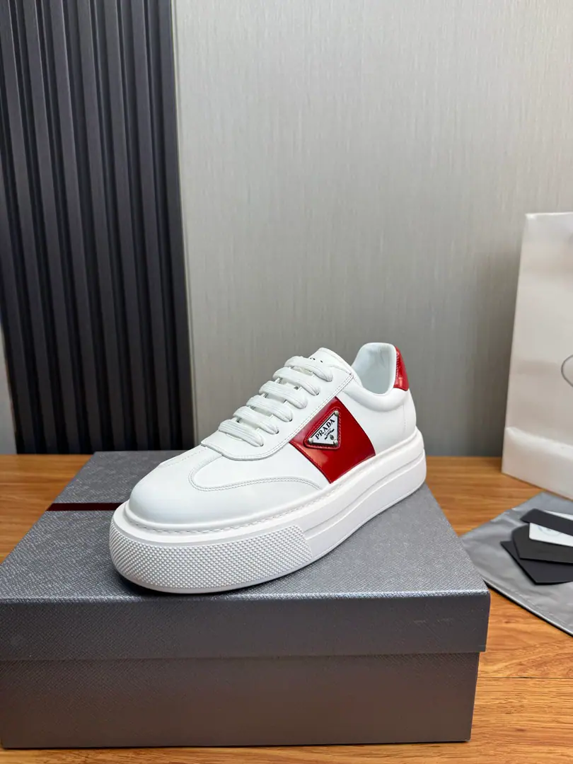 Plant 【PRAD*Prada.】The cabinet is full of shoes., Official Network1:1Production, Imported cow-coloured fabrics, In the cow's skin. The original plant is used for the original base., 38-45（45Make a no-refund order.）