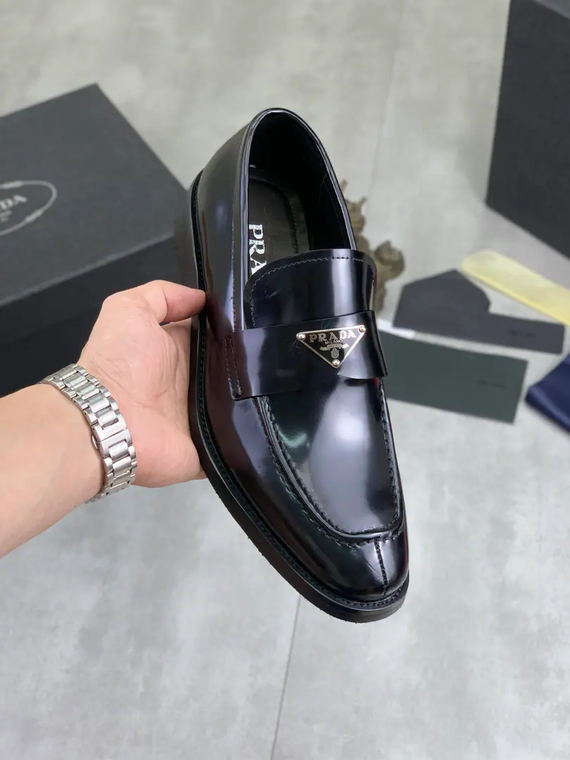 Plant prices Real value 💎💎💎In the watered cow. Original MonoQualityPRADA —🆘.Prada. Original purchase, High-end commercial shoes, Fabulous.: Use of Italian imported cow skin➕In the watered cow./In the cow's skin.➕Specially for high-end prototypes, - I'm doing a little work., In-kind^_^Shoot!🎬size: 38-44（45Do it.）