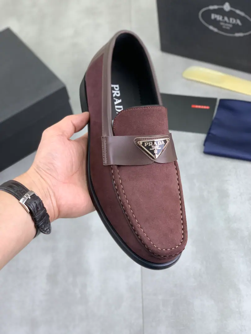 Plant prices Real value 💎💎💎In the watered cow. Original MonoQualityPRADA —🆘.Prada. Original purchase, High-end commercial shoes, Fabulous.: Use of Italian imported cow skin➕In the watered cow./In the cow's skin.➕Special for the original version, - I'm doing a little work., In-kind^_^Shoot!🎬size: 38-45