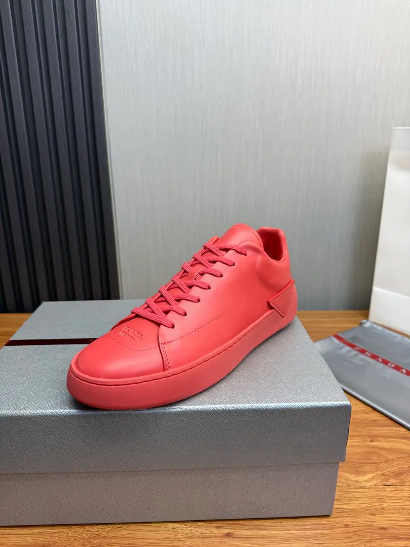 Plant 【PRAD*Prada.】The cabinet is full of shoes., Official Network1:1Production, Imported cow-coloured fabrics, In the cow's skin. The original plant is used for the original base., 38-45（45Make a no-refund order.）