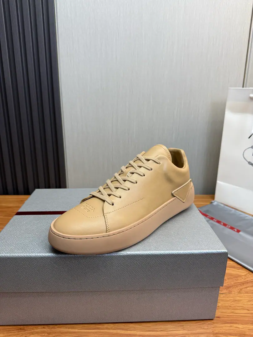 Plant 【PRAD*Prada.】The cabinet is full of shoes., Official Network1:1Production, Imported cow-coloured fabrics, In the cow's skin. The original plant is used for the original base., 38-45（45Make a no-refund order.）