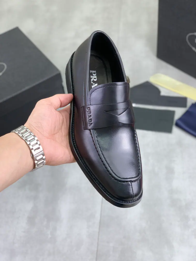 Plant prices Real value 💎💎💎In the watered cow. Original MonoQualityPRADA —🆘.Prada. Original purchase, High-end commercial shoes, Fabulous.: Use of Italian imported cow skin➕In the watered cow./In the cow's skin.➕Specially for high-end prototypes, - I'm doing a little work., In-kind^_^Shoot!🎬size: 38-44（45Do it.）