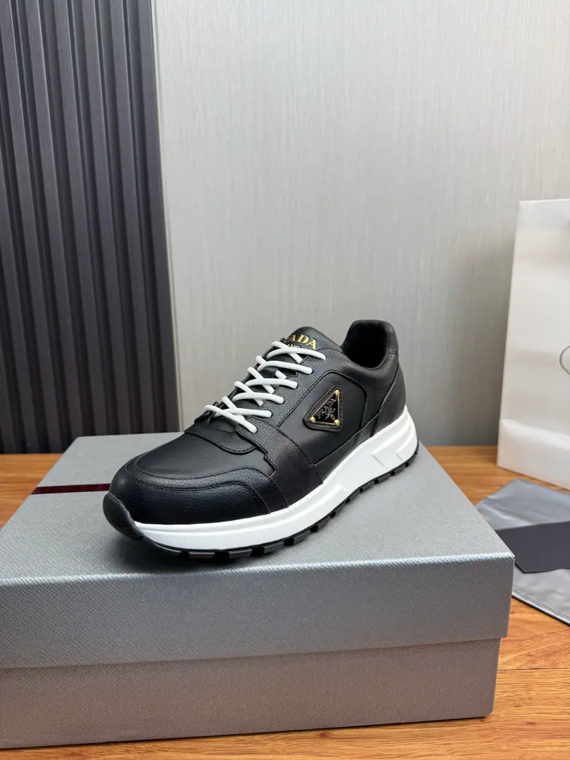 Plant 【PRAD*Prada.】The cabinet is full of shoes., Official Network1:1Production, Imported cow-coloured fabrics, In the cow's skin. The original plant is used for the original base., 38-45（45Make a no-refund order.）