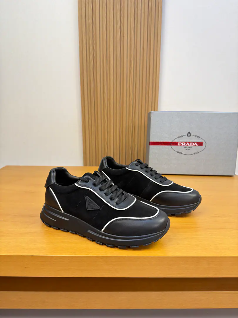【PRADA】Prada. High-end quality Original List·Leisure sports shoes Shoe.: Original🔝Napa Skin., Anti-feathers., Shoes..Car sewn brand plasticLOGOMarking, Shoe tongue..Back up..Air pressure brandlogo Uchi.: Water-tied cow skin. Otsumi!: It's so light.TPUBubbles·Rubber. Double-coloured base Super-high-quality control.·- I'm doing a little work., Highlight(High-end·- How expensive.·Slot) Size: 39-44（38, 45, 46, - It's a deal.)·PRD0136