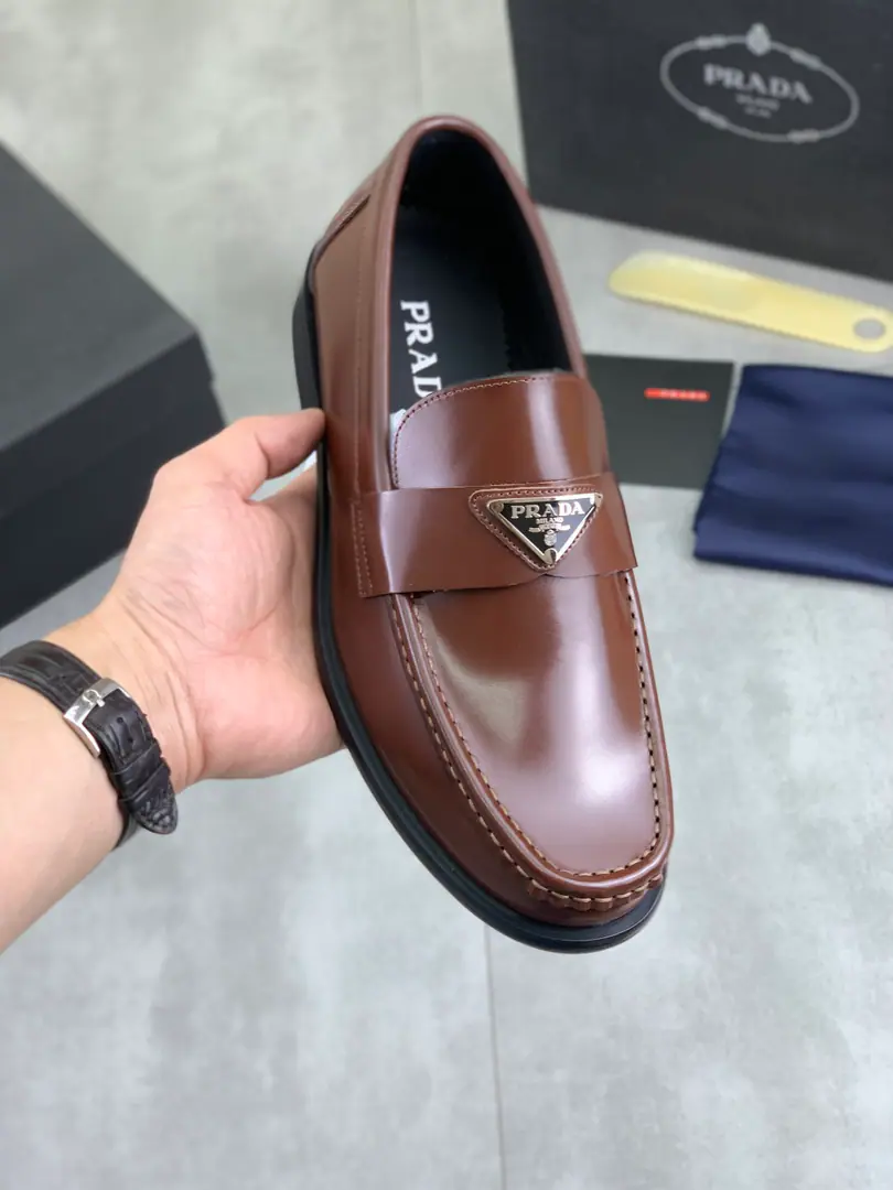Plant prices Real value 💎💎💎In the watered cow. Original MonoQualityPRADA —🆘.Prada. Original purchase, High-end commercial shoes, Fabulous.: Use of Italian imported cow skin➕In the watered cow./In the cow's skin.➕Special for the original version, - I'm doing a little work., In-kind^_^Shoot!🎬size: 38-45