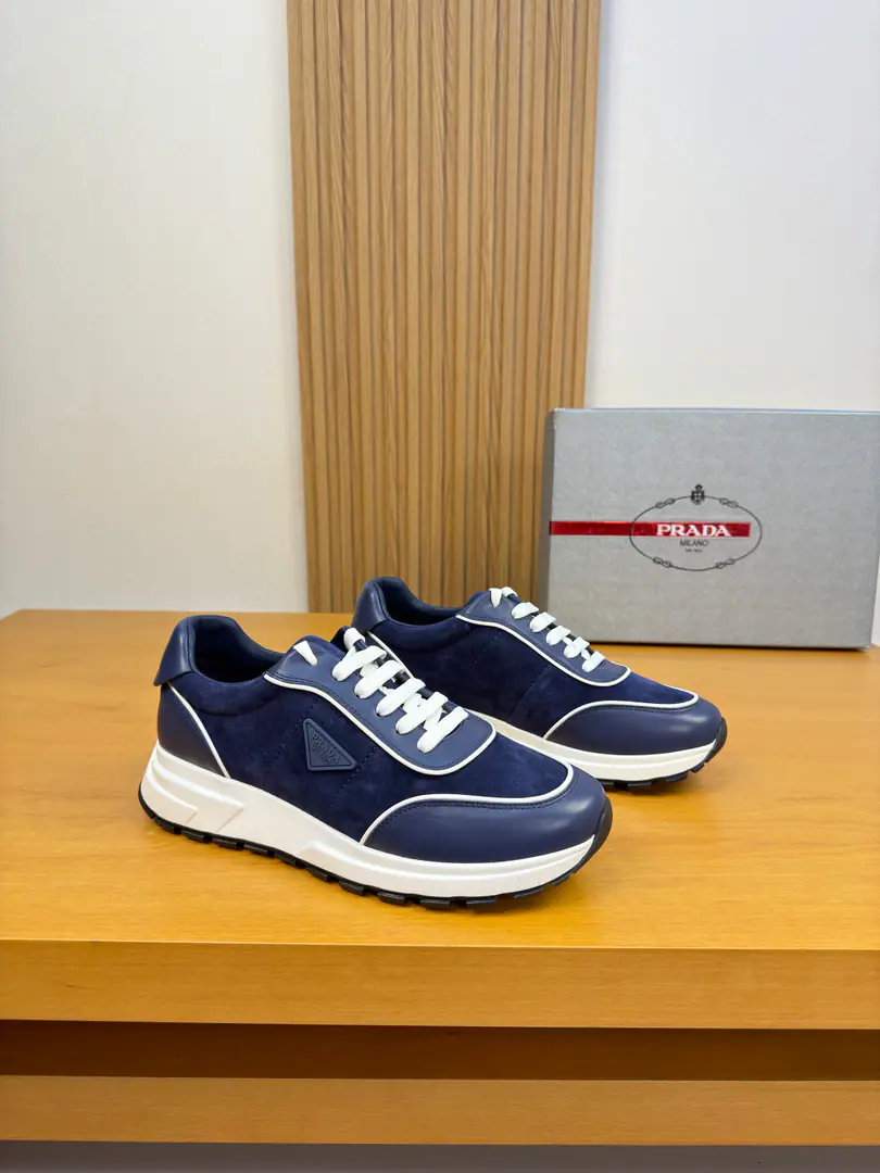 【PRADA】Prada. High-end quality Original List·Leisure sports shoes Shoe.: Original🔝Napa Skin., Anti-feathers., Shoes..Car sewn brand plasticLOGOMarking, Shoe tongue..Back up..Air pressure brandlogo Uchi.: Water-tied cow skin. Otsumi!: It's so light.TPUBubbles·Rubber. Double-coloured base Super-high-quality control.·- I'm doing a little work., Highlight(High-end·- How expensive.·Slot) Size: 39-44（38, 45, 46, - It's a deal.)·PRD0136