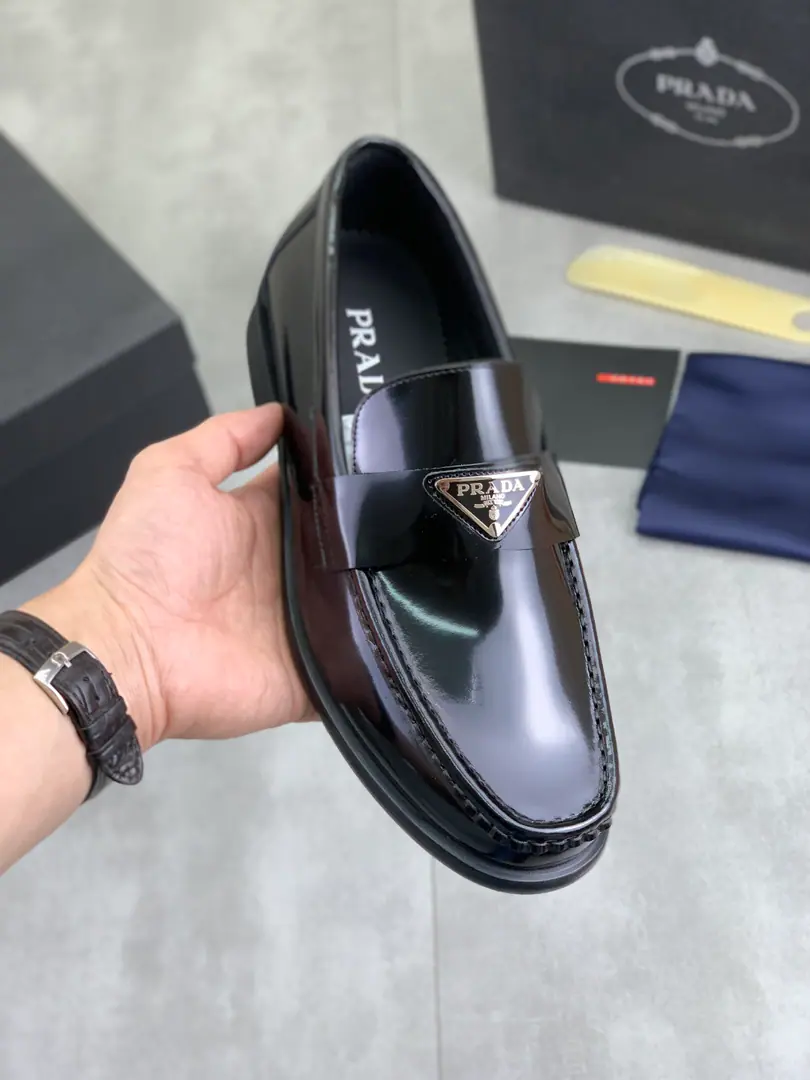 Plant prices Real value 💎💎💎In the watered cow. Original MonoQualityPRADA —🆘.Prada. Original purchase, High-end commercial shoes, Fabulous.: Use of Italian imported cow skin➕In the watered cow./In the cow's skin.➕Special for the original version, - I'm doing a little work., In-kind^_^Shoot!🎬size: 38-45