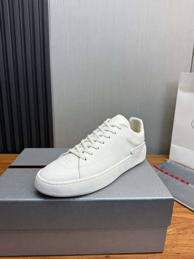 Plant 【PRAD*Prada.】The cabinet is full of shoes., Official Network1:1Production, Imported cow-coloured fabrics, In the cow's skin. The original plant is used for the original base., 38-45（45Make a no-refund order.）