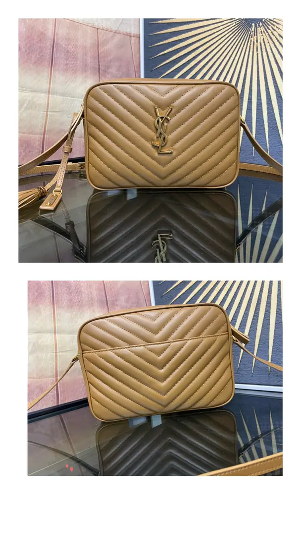🆕New version（Put it in the back.） LOUImporting a cattle camera bag., I'll buy the original., - It's a hardware.logoIt's special.！Very fine.！A modifiable shoulder belt with a fashion-stylish hanger.！100% calf skin., In the linoleum.！Attach an intabulation bag！Very useful atmosphere.！ Model: 715232 Dimensions: 23x16x6cm