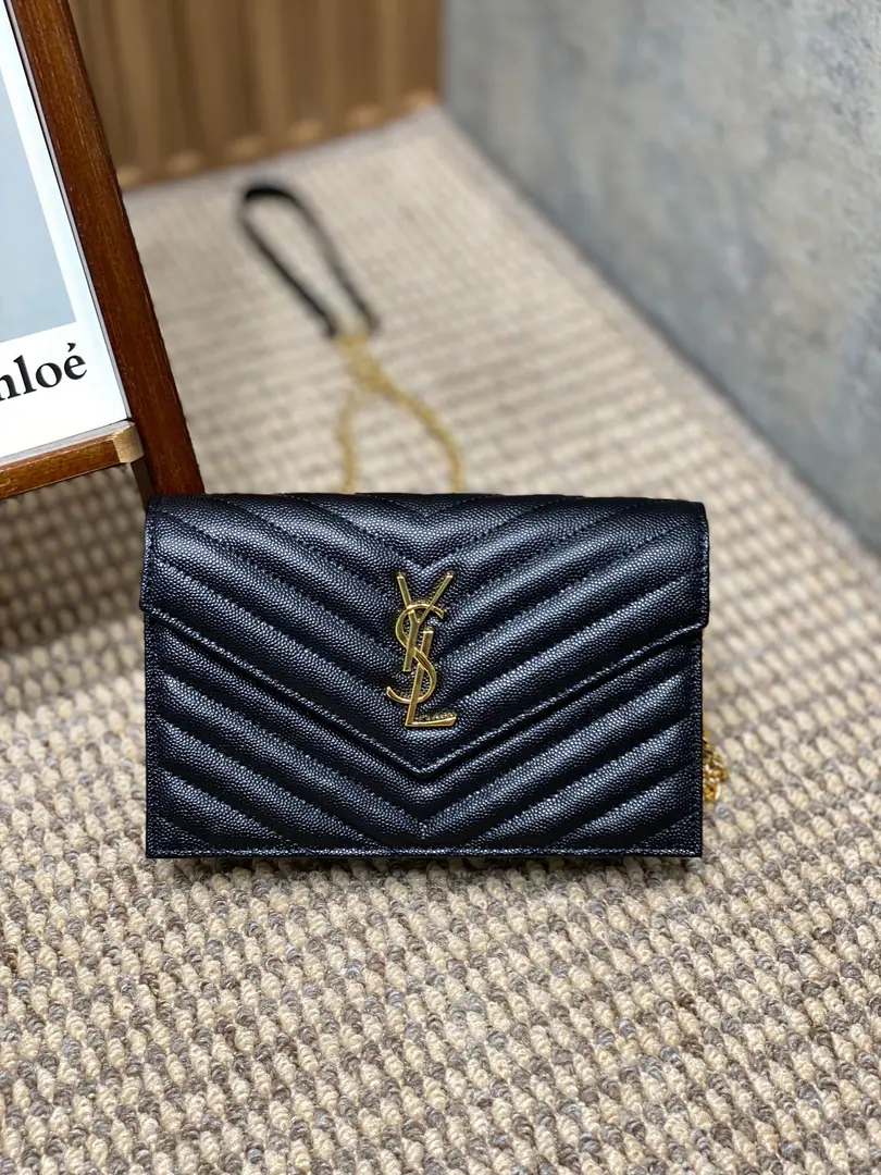 P YSLSaint Roland. A caviar striped bag. With a stripable shoulder belt. But as a handbag 6A knob. 1A zipper coin bag. 1A paper-coin layer. - It's a practical payment. Dimensions19×12.5×4 Encoding441974