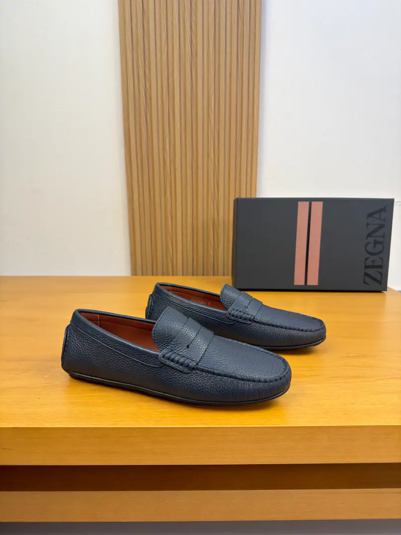 【Zegna】Jenya. High-end quality Original List·Leisure suites.(Ship shoes.) Original: 🔝Skin of a stale calf., Brand-loading decorations, Shoe Dan sews Mark wires manually. Uchi.: Water-tied cow skin. Otsumi!: It's so light.·TPRRubber. Form Super-high-quality control.·- I'm doing a little work.: Highlight(High-end·- How expensive.·Slot) Size: 39-44（38, 45, 46, Make a reservation.)·0703