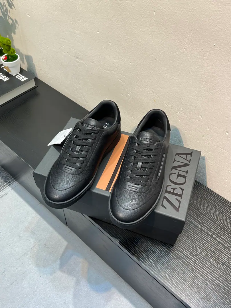 Jenya.《zegna*》Latest·Explosive. Leisure shoes., Top brand♠️Luxury~Requisitions, Top~Quality. The shoe face is to be paired with a gas-frozen fabric with a ten-frozen pony mat., - Fine work.. The original fashion style is soft and rubber-resistant., The upper feet are soft and comfortable., Physically filmed material is even better., Size: 38-44（45Do it.）