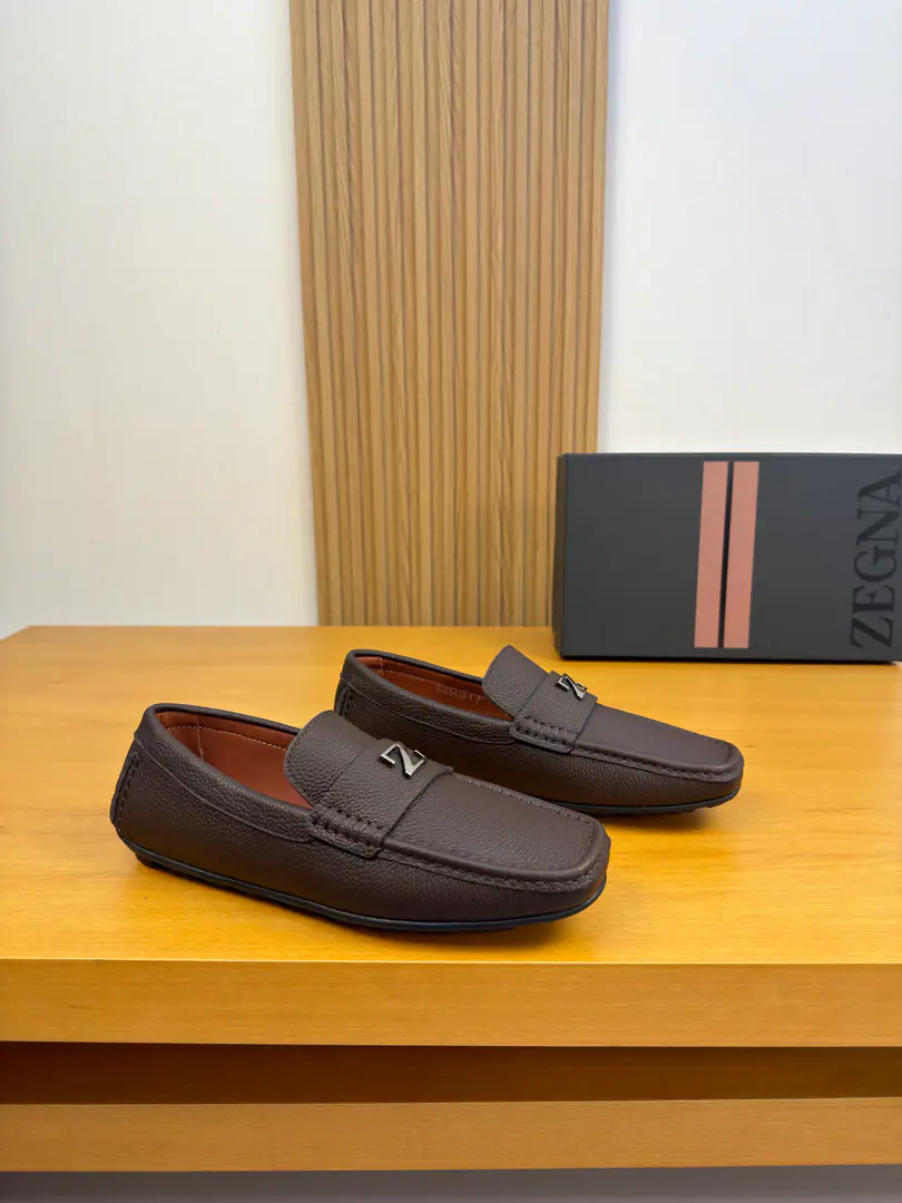 【Zegna】Jenya. High-end quality Original List·Leisure suites.(Ship shoes.) Original: 🔝Skin of a stale calf., Brand metal buttons and cross-arms decoration, Shoe Dan sews Mark wires manually. Uchi.: Water-tied cow skin. Otsumi!: It's so light.·TPRRubber. Form Super-high-quality control.·- I'm doing a little work.: Highlight(High-end·- How expensive.·Slot) Size: 39-44（38, 45, 46, Make a reservation.)·0703