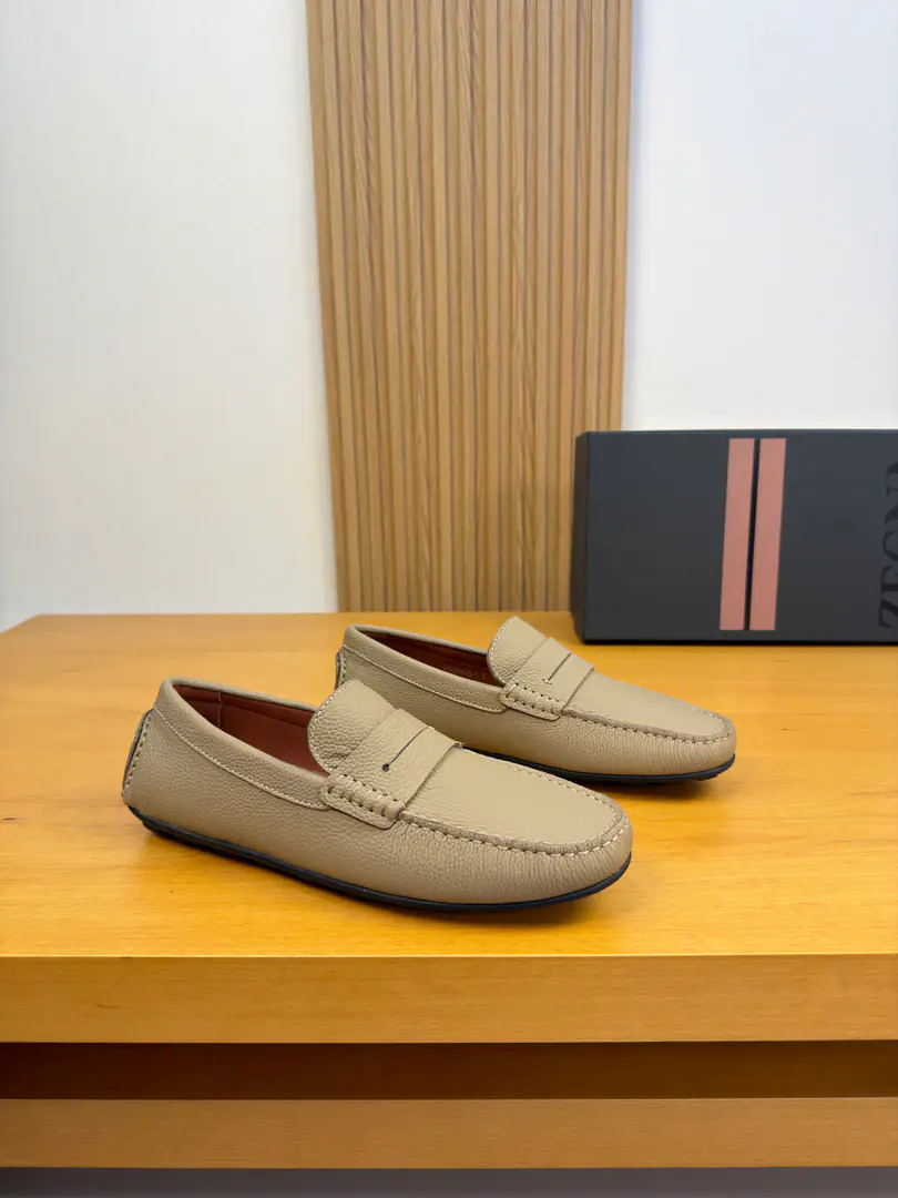 【Zegna】Jenya. High-end quality Original List·Leisure suites.(Ship shoes.) Original: 🔝Skin of a stale calf., Brand-loading decorations, Shoe Dan sews Mark wires manually. Uchi.: Water-tied cow skin. Otsumi!: It's so light.·TPRRubber. Form Super-high-quality control.·- I'm doing a little work.: Highlight(High-end·- How expensive.·Slot) Size: 39-44（38, 45, 46, Make a reservation.)·0703